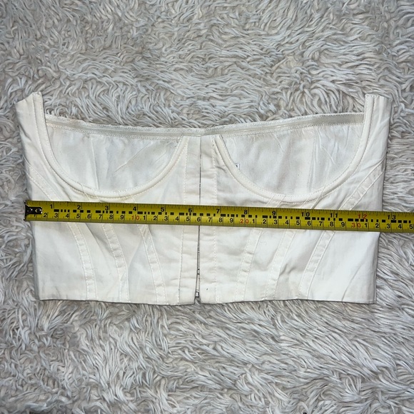 Princess Polly Saturday Sinner Corset Belt White - Picture 5 of 6